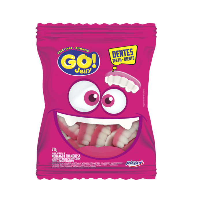 Go Jelly Gomitas Masticables Dientes X 70G