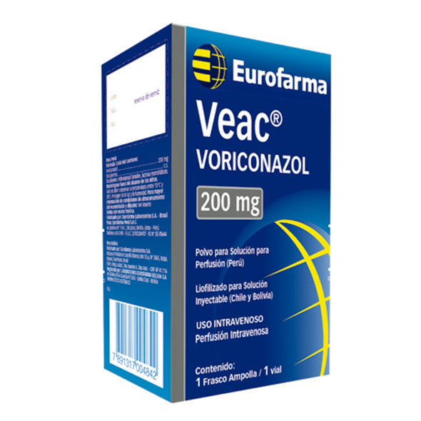 Veac Voriconazol 200Mg X Ampolla