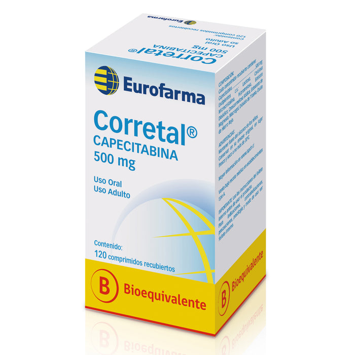 Corretal 500Mg Capecitabina X Comprimido