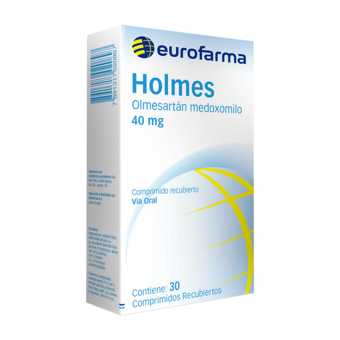 Holmes 40Mg Olmesartan X Comprimido