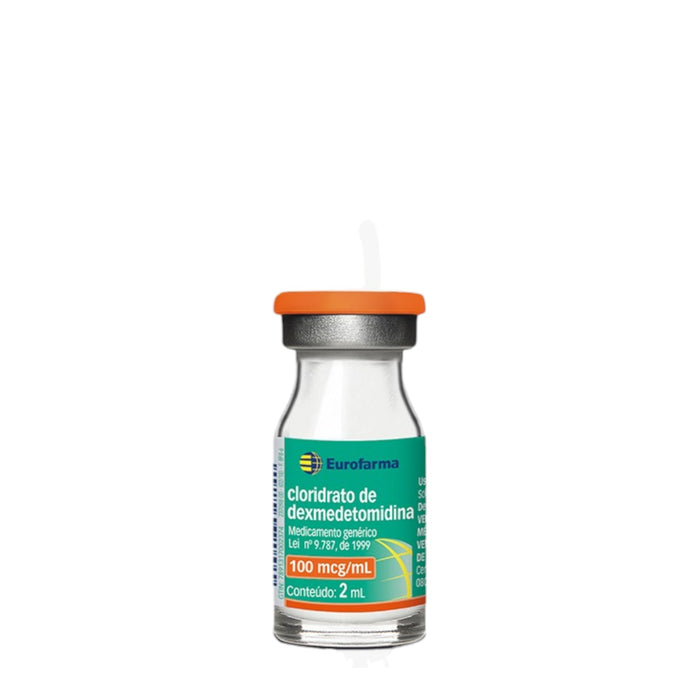 Dexmedetomidina 200Mcg  Iv Eurofarma 2Ml X 5 Frascos