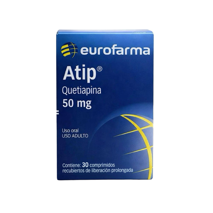 Atip Quetiapina 50Mg Liberación Prolongada X Comprimido