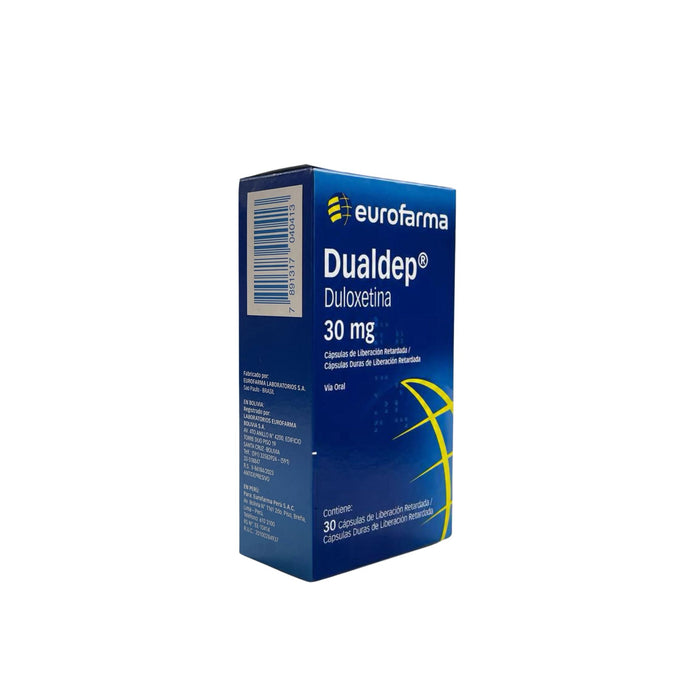 Dualdep Duloxetina 30Mg X Cápsula