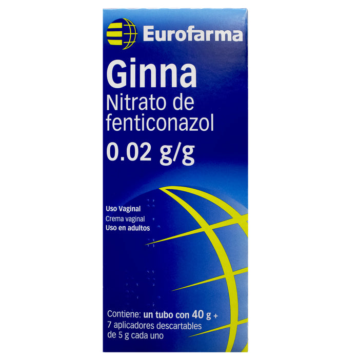 Ginna Crema Vaginal Nitrato Feticonazol X 40Gr