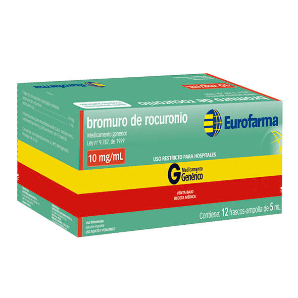 Rocuronio 50Mg Y 5Ml X Ampolla