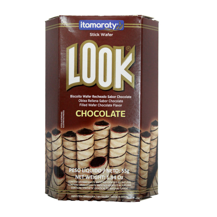 Look Oblea Rellena Chocolate X 50G