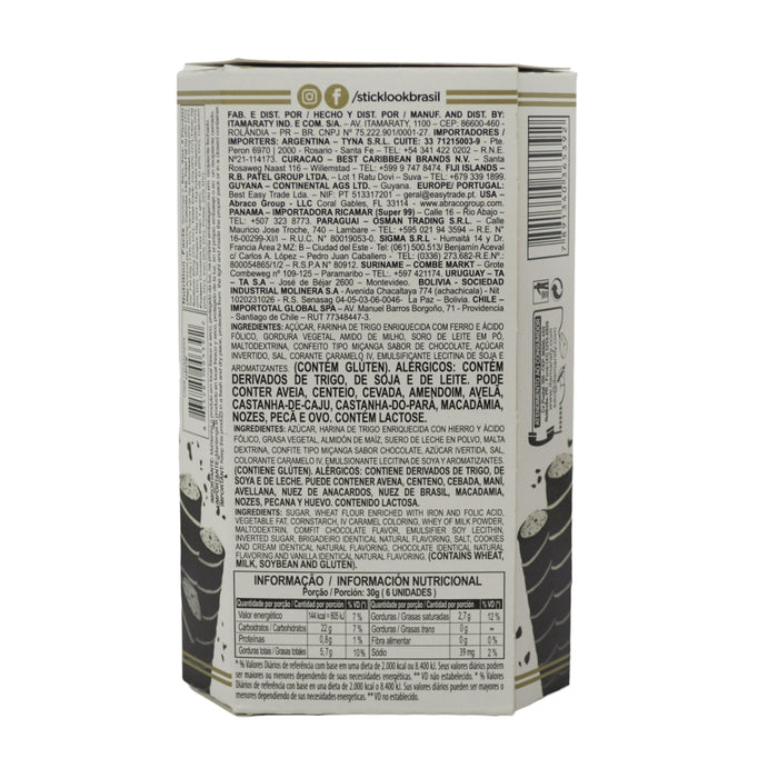 Look Oblea Rellena Cookies Cream X 50G