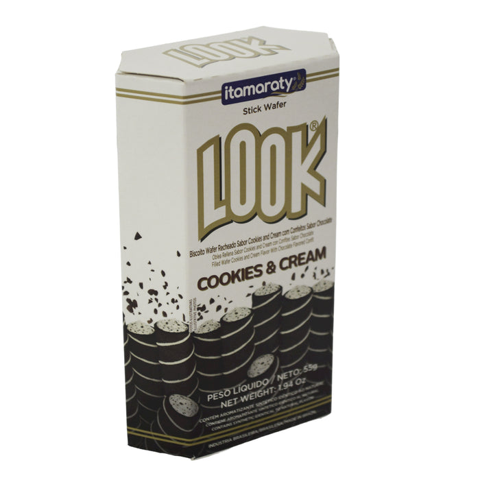 Look Oblea Rellena Cookies Cream X 50G