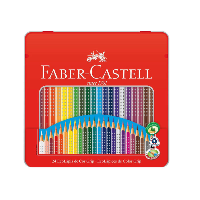Faber Castell Ecolapices Con Estuche X 24 Colores