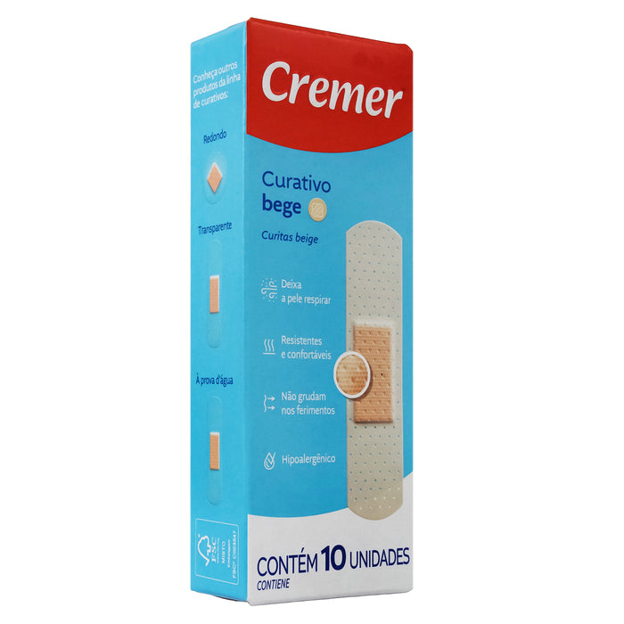 Cremer Venditas Curitas Beige X 10 Unidades