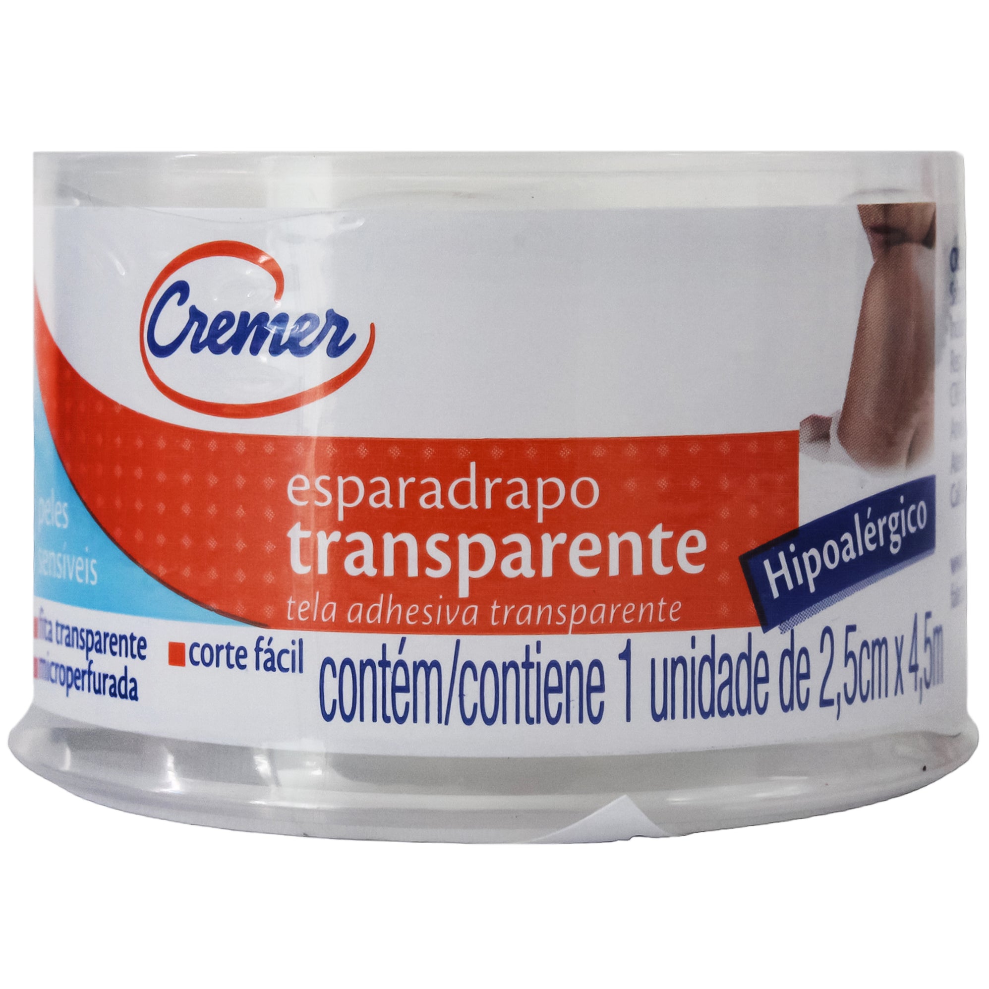 Cremer Esparadrapo Transparente 2 5Cm X 4 5Mt Farmacorp cremer-esparadrapo-transparente-2-5cm-x-4-5mt-farmacorp