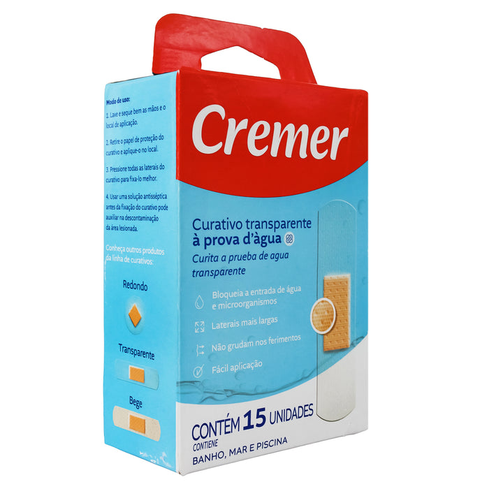 Cremer Venditas Curitas Impermeables X 15 Unidades