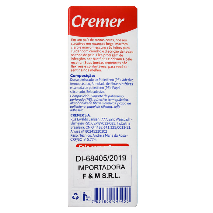 Cremer Venditas Curitas Marron Oscuro X 10 Unidades