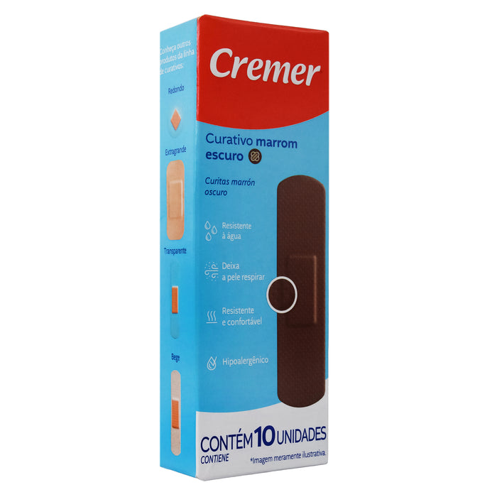 Cremer Venditas Curitas Marron Oscuro X 10 Unidades