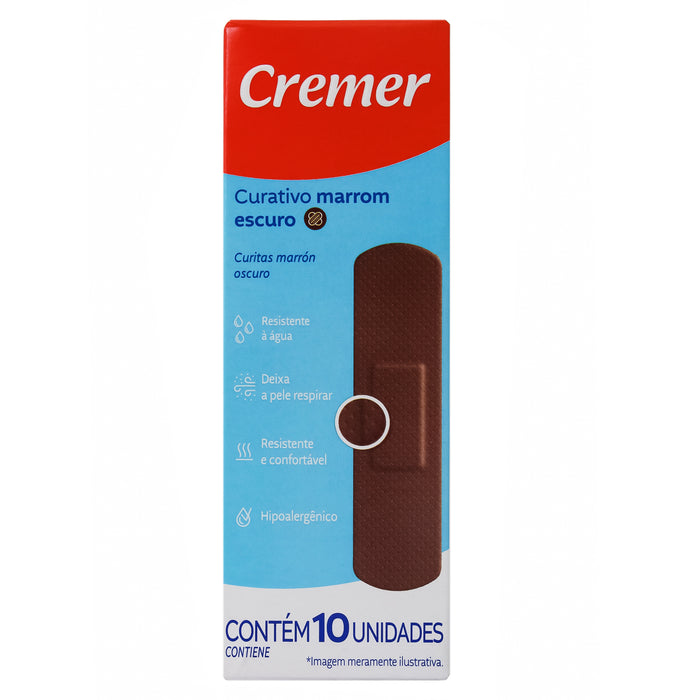 Cremer Venditas Curitas Marron Oscuro X 10 Unidades