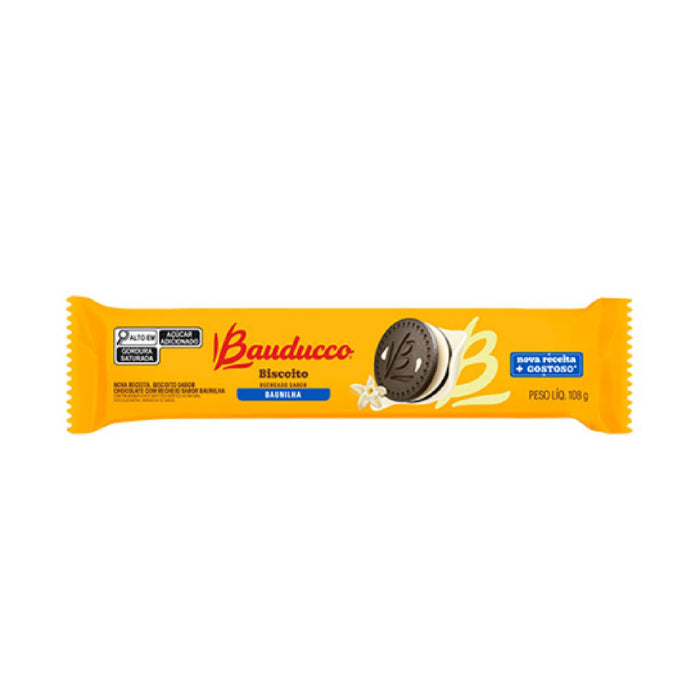 Galleta Rellena Bauducco Vainilla X 108G