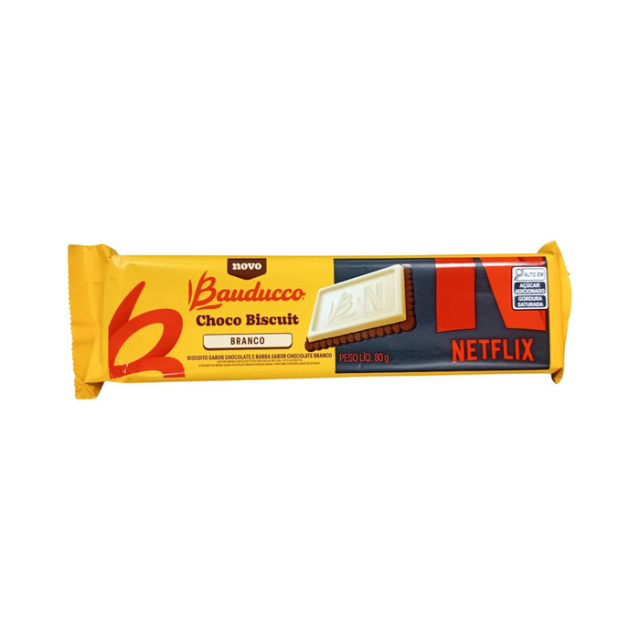 Biscoito Galleta Bauducco Chocolate Blanco X 80G