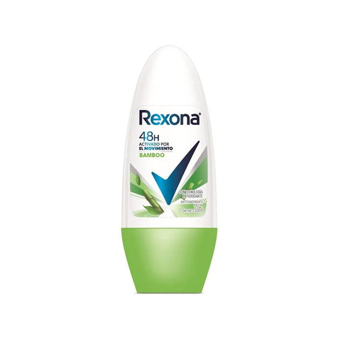 Roll On Rexona Bambo Y Aloe Vera X 50Ml