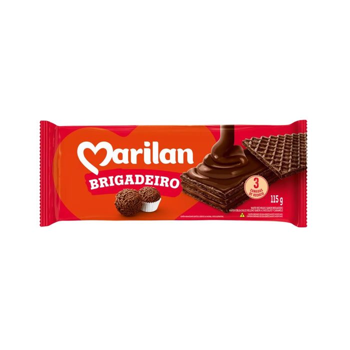 Galleta Marilan Wafer Chocolate Brigadeiro X 115G
