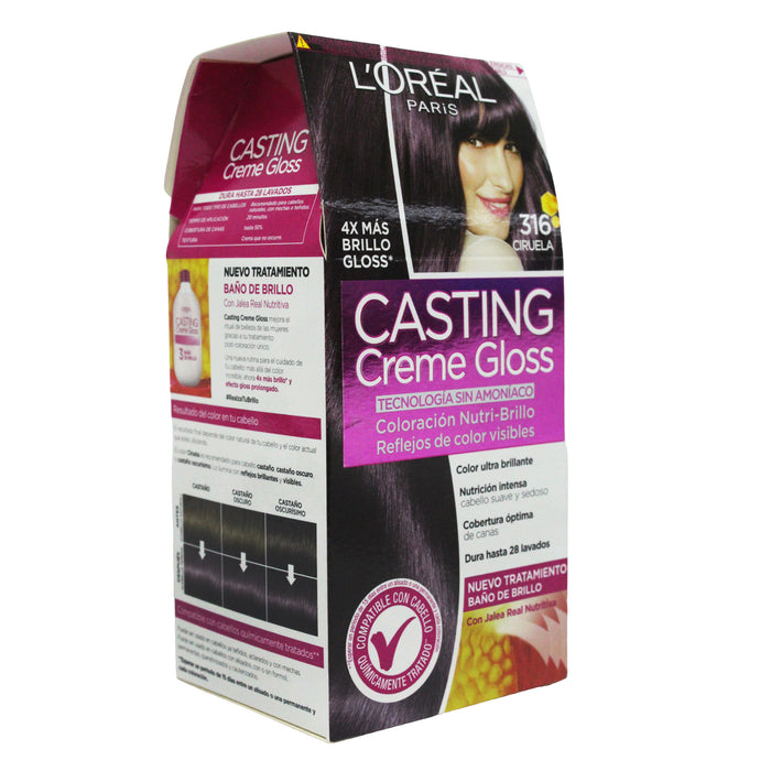 Loreal Casting Creme Gloss Nro. 316 Color Ciruela