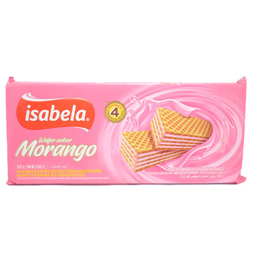 Galletas Oblea Isabela Fresa / Frutilla X 100G