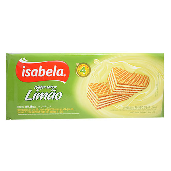 Isabela Wafer Galleta Limon X 100G