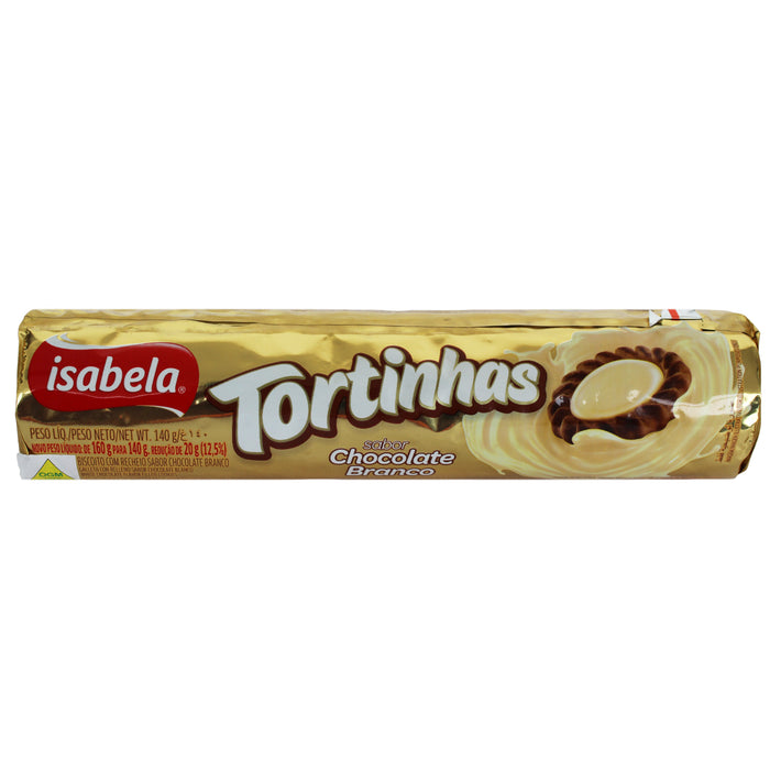 Paquete de tortitas Isabela sabor Chocolate Blanco.