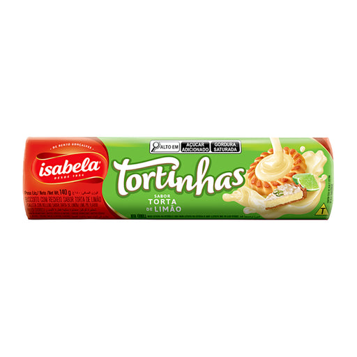 Paquete de tortinhas Isabela sabor Torta de Limón.