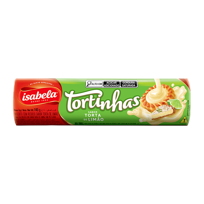 Paquete de tortinhas Isabela sabor Torta de Limón.