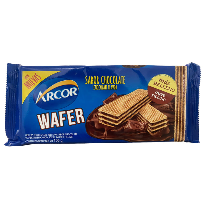 Arcor Wafer Galleta Sabor Chocolate X 105G