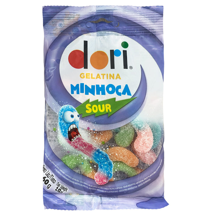 Dori Gomitas Minhoca Acidas Frutas Surtidas X 60G