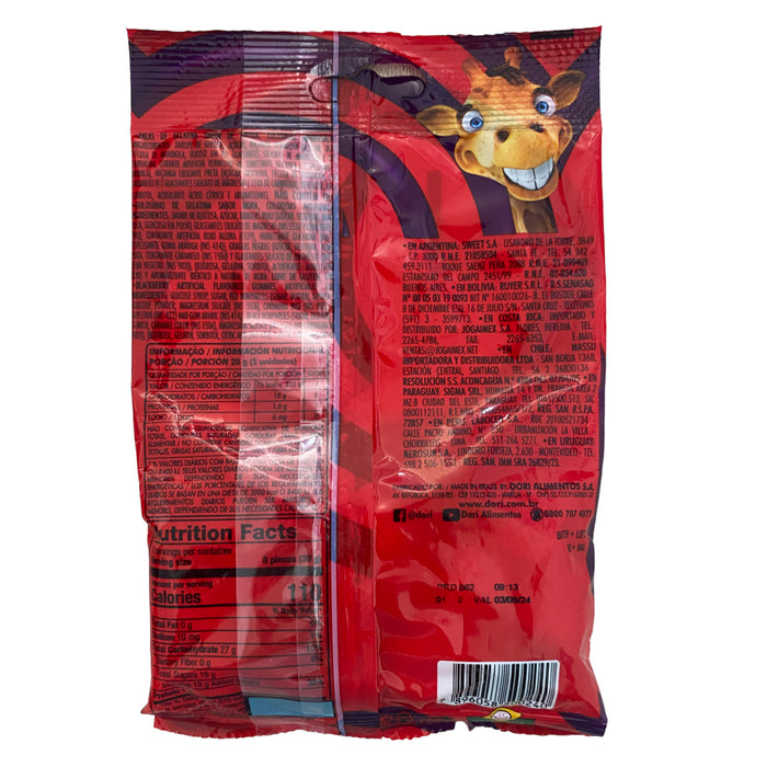 Dori Gomitas Amora Sabor Mora X 60G