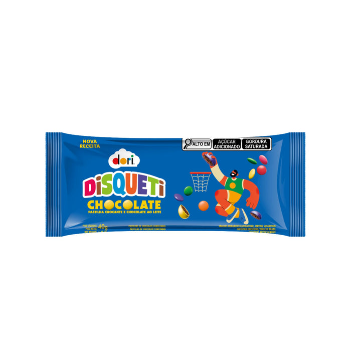 Pastillas Chocolate Dori Disqueti Confitada X 40G