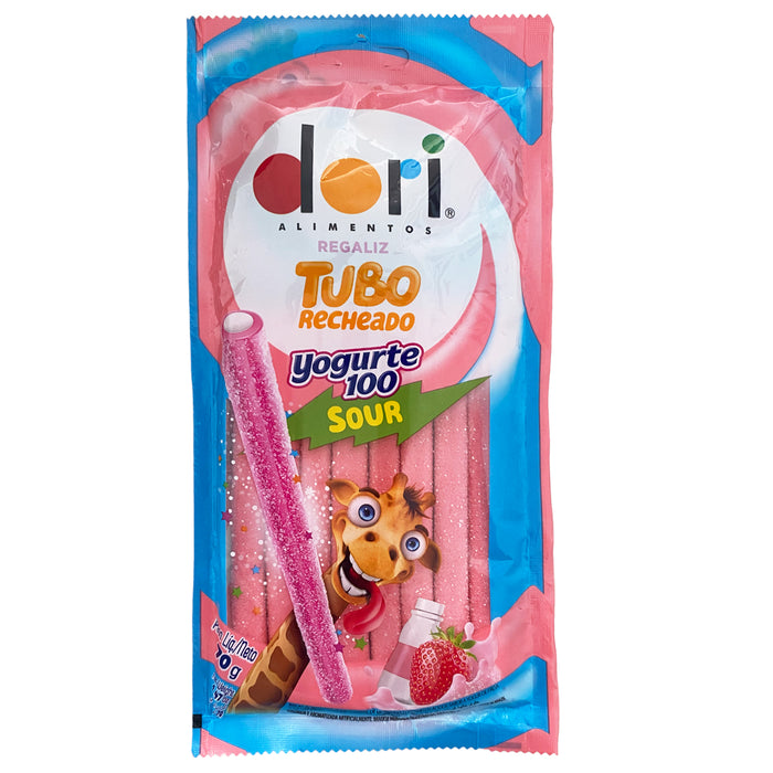 Dori Regaliz Gomitas Acidas Sabor Yogurt Fresa X 70gr— Farmacorp 7374