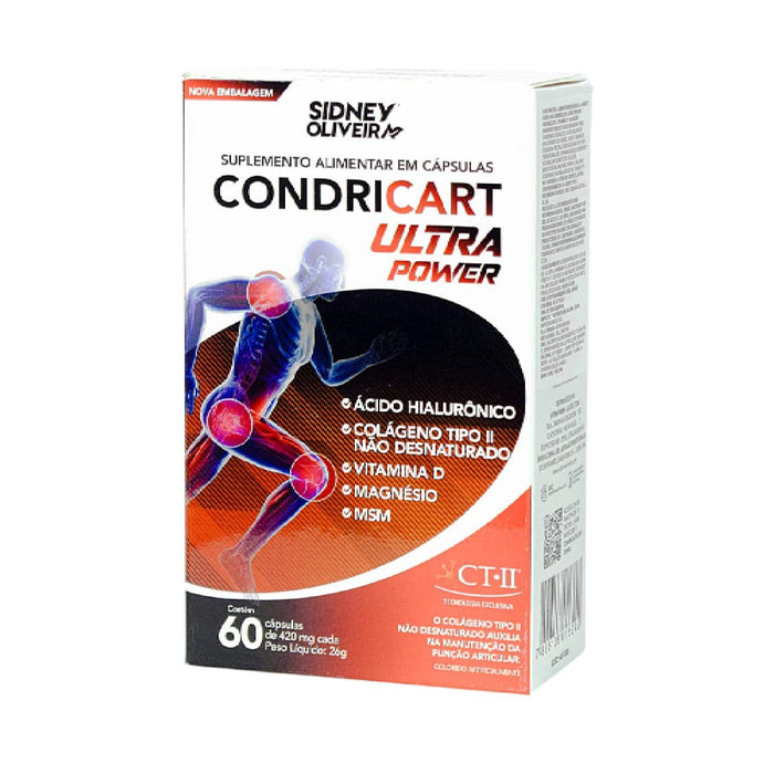 Suplemento Alimentario Condricart Ultra Power X 60 Capsulas