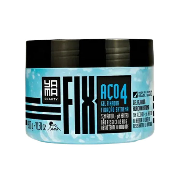 Gel Fijador Yama Fix Para Cabello Acero 4 X 300G