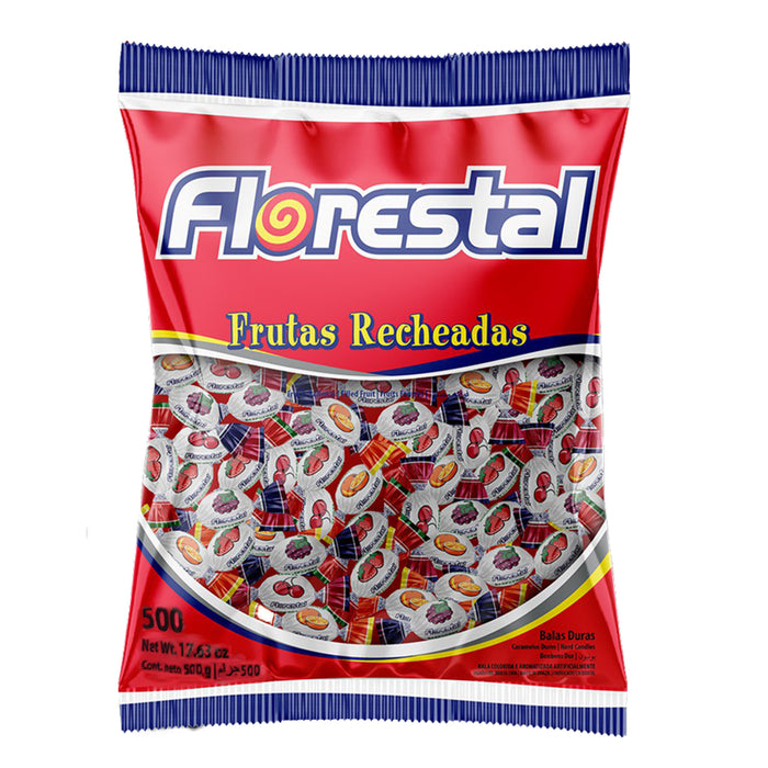 Florestal Caramelo Relleno Mix Frutal X 500G