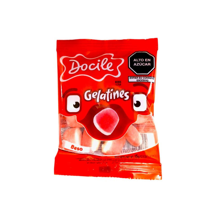 Gomitas Docile Gelatines Gomitas Beso X 15G