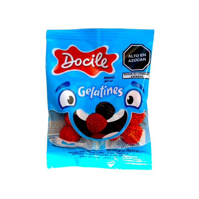 Gomitas Docile Gelatines Moras X 15G