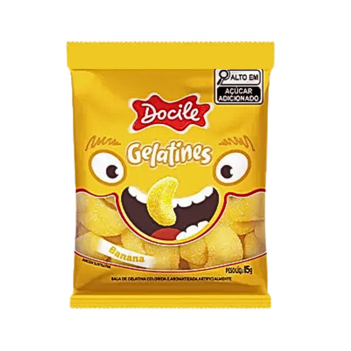 Gomitas Docile Gelatines Plátanos X 15G