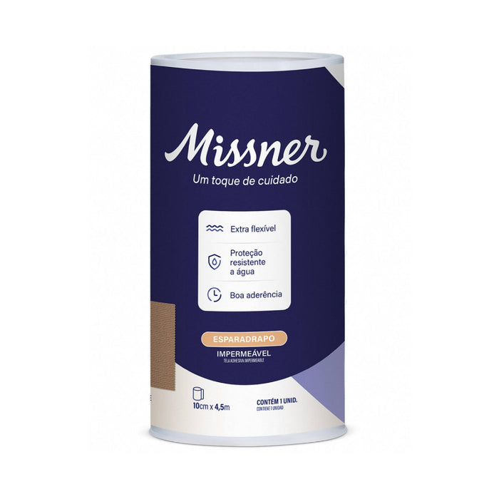Esparadrapo Missner Piel 10Cm X 4.5M