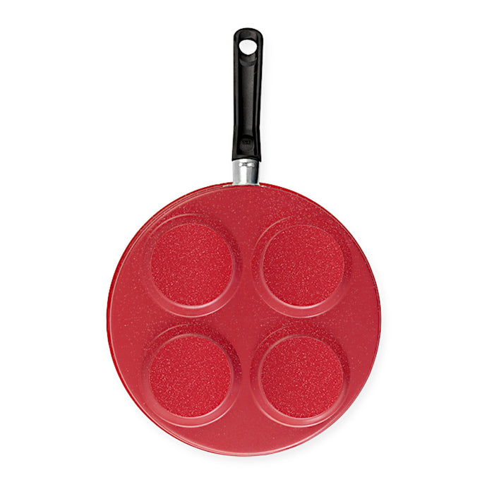 Sarten 4 Divisiones Brinox Rojo Garlic