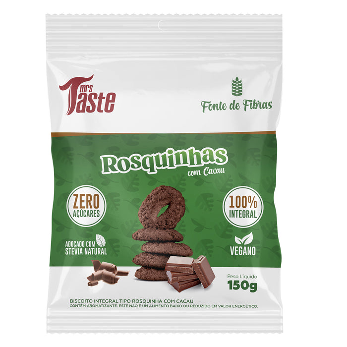Mrs Taste Rosquitas Integral Con Cacao X 150G
