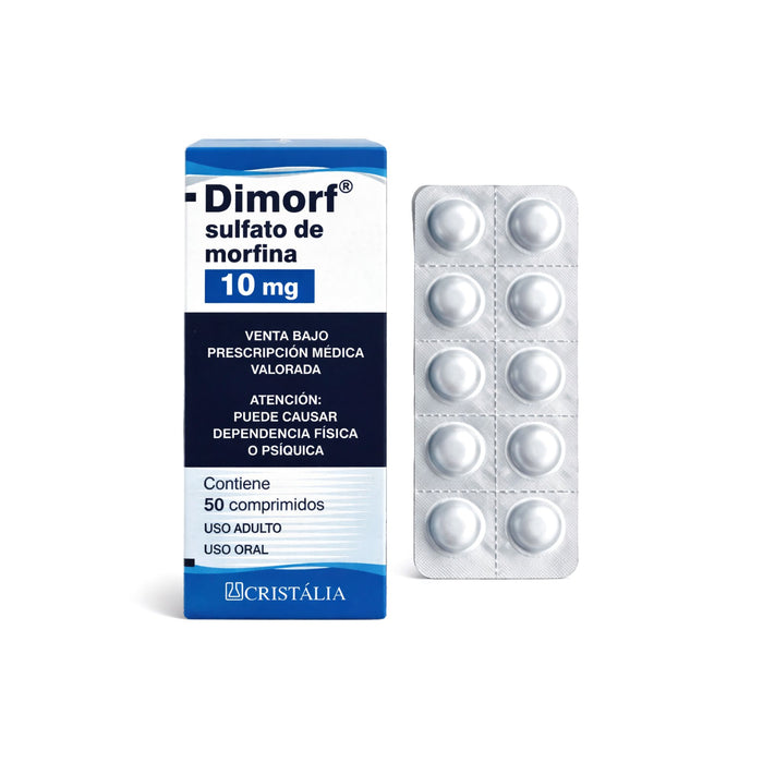 Dimorf 10Mg Morfina (Estu) X Comprimido— Farmacorp