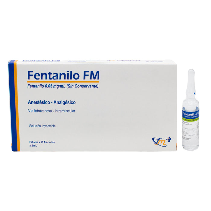 Fentanest 0.05Mg/Ml Im-Iv Fentanilo X 1 Ampolla /2Ml