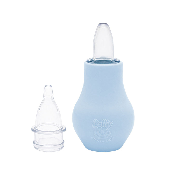 Aspirador Nasal Lolly 2 En 1 Azul 0+