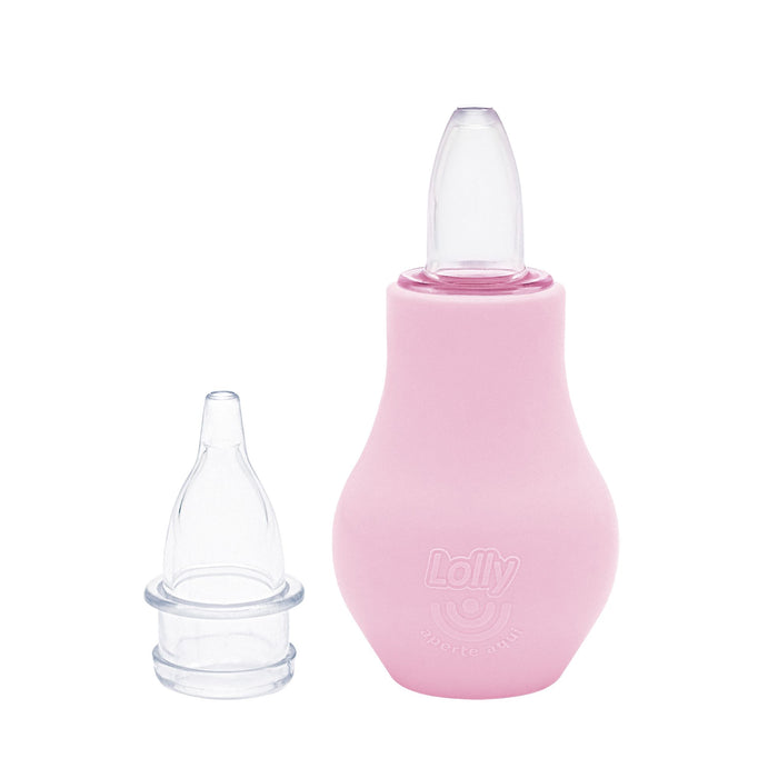 Aspirador Nasal Lolly 2 En 1 Rosado 0+