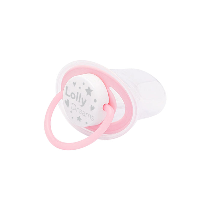 Chupete Lolly Dreams Con Tetina De Silicona Rosa 0-6M