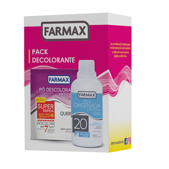 Farmax Pack Decolorante De Vellos