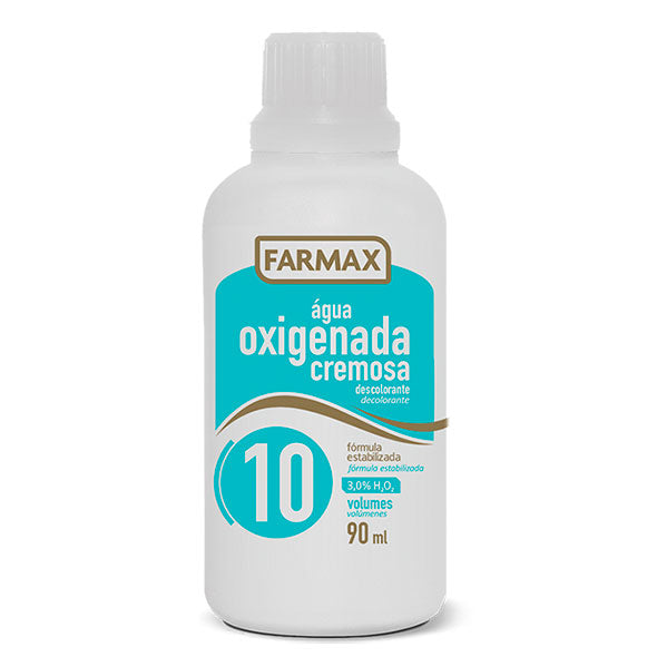 Farmax Agua Oxigenada 10 Vol Cremosa X 90Ml